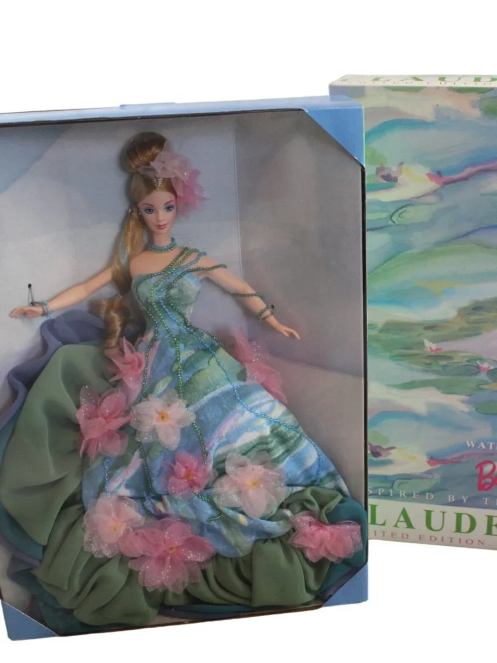 Claude Monet Water Lily Barbie Collectible Doll #17783 Vintage 1994 Limited Ed